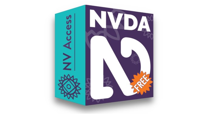 NVDA 2023 Product Box with large NVDA logo on the front